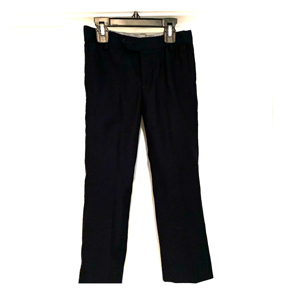 Navy Blue Suit Pants Toddler Boy